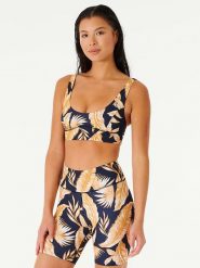 Rip Curl Top sportowy "Mirage Summer Dawn" ze wzorem rozmiar: M. Koszulki sportowe Rip Curl, bez wzorów, bez ramiączek, outdoorowe. Za 114.45 zł.
