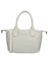 Charm Torebka "Buckingham Mono" w kolorze białym - 30 x 20 x 11 cm rozmiar: onesize. Białe torby na ramię Charm, bez wzorów, z materiału, przez ramię, bez dodatków. Za 86.99 zł.