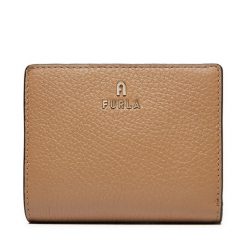 Mały Portfel Damski Furla. Brązowe portfele Furla, bez wzorów. Za 449.99 zł.