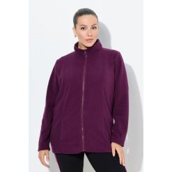 Damskie Bluza polarowa system modułowy do wpinania z recyklingu. Czerwone bluzy Ulla Popken, plus size, bez wzorów, z materiału, bez kaptura. Za 199.99 zł.