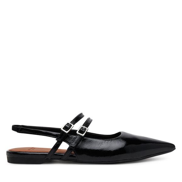 Baleriny Vagabond Shoemakers. Czarne baleriny Vagabond Shoemakers, bez wzorów, bez obcasa. Za 319.99 zł.