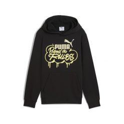 Młodzieżowa bluza z kapturem MID90s PUMA Black. Czarna bluzy Puma, m, bez wzorów, z kapturem. Za 229.00 zł.