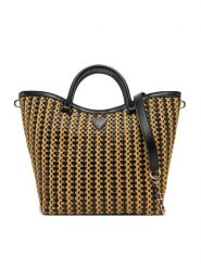 Guess Torebka HWWG96 47220 Czarny. Czarne torebki klasyczne Guess, z aplikacjami, ze skóry, bez dodatków. Za 499.99 zł.