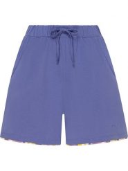 Naturana Szorty w kolorze niebieskim rozmiar: XS. Niebieskie szorty Naturana, bez wzorów, z podwyższonym stanem. Za 56.99 zł.
