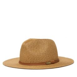 Kapelusz Barbour. Brązowe kapelusze Barbour, bez wzorów. Za 249.99 zł.