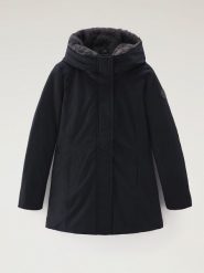 Woolrich Parka puchowa "Boulder" w kolorze granatowym rozmiar: S. Niebieskie parki Woolrich, s, z puchu, bez kaptura. Za 2,372.10 zł.