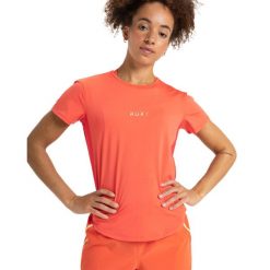 Koszulka z krótkim rękawem dla Kobiety BOLD MOVES 2.0 Pomarańczowy. Brązowe koszulki sportowe Roxy, bez wzorów, z elastanu, bez ramiączek. W wyprzedaży za 125.99 zł.
