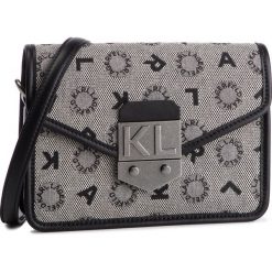 Torebka KARL LAGERFELD - 91KW3022 Black. Szare listonoszki KARL LAGERFELD, bez wzorów, z materiału, bez dodatków. W wyprzedaży za 469.00 zł.