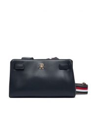 Tommy Hilfiger Torebka Th Joy Crossover Corp AW0AW19316 Granatowy. Niebieskie listonoszki TOMMY HILFIGER, bez wzorów, ze skóry, bez dodatków. Za 489.99 zł.