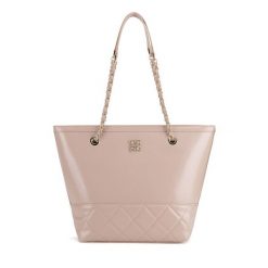 Torebka Nine West. Brązowe shopper Nine West, bez wzorów, bez dodatków. Za 229.99 zł.