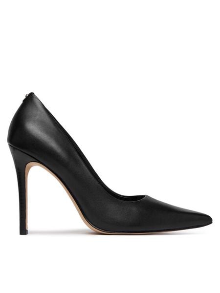 MICHAEL Michael Kors Szpilki Elyse High Pump 40R6EYHP1L Czarny. Czarne szpilki MICHAEL Michael Kors, bez wzorów, ze skóry, bez obcasa, na szpilce, bez zapięcia. Za 629.99 zł.