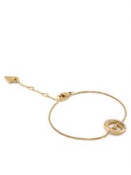 Guess Bransoletka JUBB05 527JW Złoty. Żółte bransoletki Guess, metalowe. Za 229.99 zł.