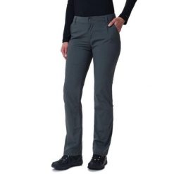 Spodnie trekkingowe damskie Columbia Silver Ridge 2.0. Szare spodnie sportowe Columbia, bez wzorów, z nylonu, trekkingowe. Za 166.95 zł.