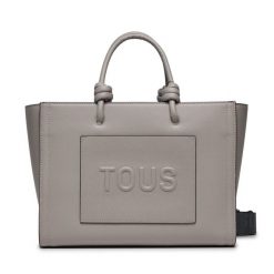 Torebka TOUS. Szare shopper Tous, bez wzorów, bez dodatków. Za 949.99 zł.