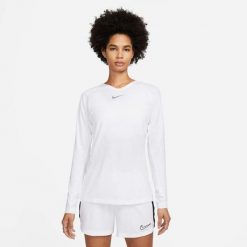Bluza Nike Dri-FIT Park First Layer, Kobiety. Białe bluzy Nike, xl, bez wzorów, z poliesteru, bez kaptura. W wyprzedaży za 101.95 zł.