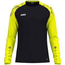 Dżersej z długim rękawem Jako Sonic. Czarne swetry JAKO, na zimę, bez wzorów, z dżerseju, bez ramiączek. Za 316.50 zł.