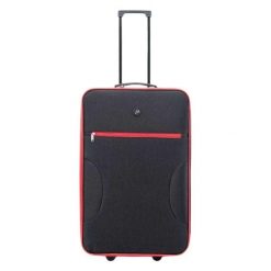 Walizka Podróżna Unisex Adult Romania 60L 40 L. Czarne walizki MARTES, bez wzorów. Za 163.77 zł.