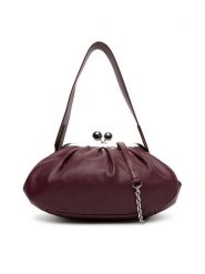 Weekend Max Mara Torebka Cubico 2525516194600 Fioletowy. Fioletowe torebki klasyczne Weekend Max Mara, bez wzorów, ze skóry, bez dodatków. Za 1,819.00 zł.