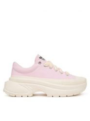 Converse Trampki Run Star Crush Lace A24218C Różowy jasny. Czerwone trampki Converse, bez wzorów, z materiału, bez zapięcia. Za 539.99 zł.