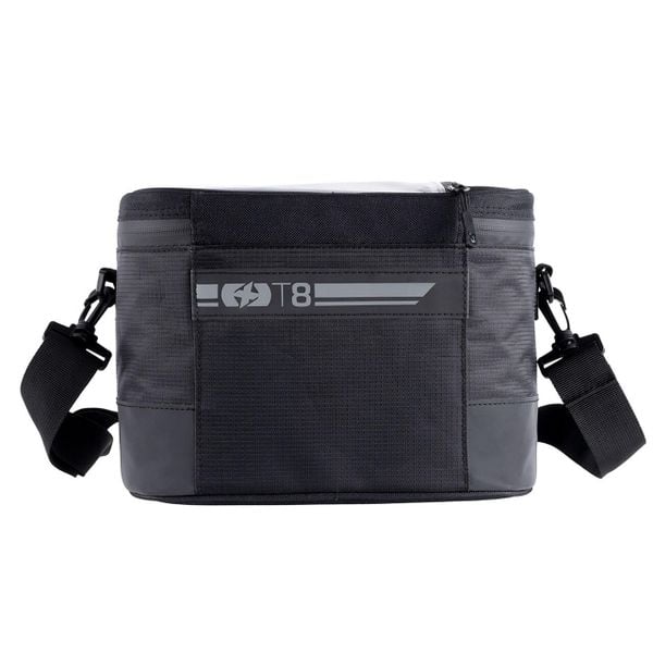 Torba na rower OXC T-serie. Czarne torby na ramię OXC, bez wzorów, z materiału, eleganckie, na ramię, bez dodatków. Za 283.50 zł.