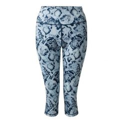 Damskie legginsy 3/4 Dare 2B Influential II. Niebieskie legginsy Dare 2b, bez wzorów. W wyprzedaży za 166.50 zł.