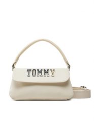 Tommy Jeans Torebka Tjw Everywhere Flap Crossover AW0AW17391 Beżowy. Brązowe torebki klasyczne Tommy Jeans, bez wzorów, z jeansu, bez dodatków. Za 259.99 zł.