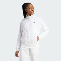 Bluza Tennis Walk-On. Białe bluzy Adidas, xs, bez wzorów, z materiału, bez kaptura. Za 349.00 zł.
