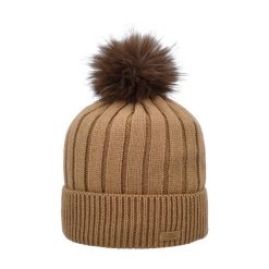 Czapka damska turystyczna CMP 5505676. Brązowe czapki CMP, bez wzorów. Za 73.99 zł.