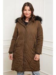 Curvy Lady Płaszcz przejściowy w kolorze khaki rozmiar: 40/42. Brązowe płaszcze Curvy Lady, bez wzorów, bez kaptura. Za 246.53 zł.