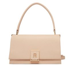 Torebka Tommy Hilfiger. Czerwone torebki klasyczne TOMMY HILFIGER, bez wzorów, bez dodatków. Za 649.99 zł.