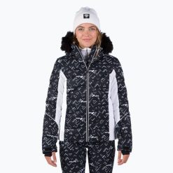 Kurtka narciarska Rossignol damska W Staci PR Puffy JKT czarna. Czarne kurtki narciarskie Rossignol, m, bez wzorów, z futra, z kapturem, narciarskie. Za 1,119.00 zł.