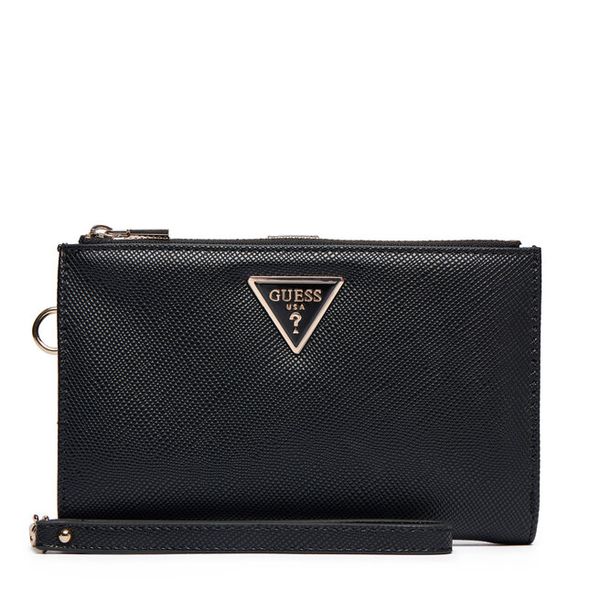 Portfel Guess. Czarne portfele Guess, z aplikacjami. Za 289.99 zł.