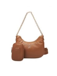 Liu Jo Torebka S Hobo AF5180 E0077 Brązowy. Brązowe torebki klasyczne Liu Jo, bez wzorów, ze skóry, bez dodatków. Za 629.99 zł.