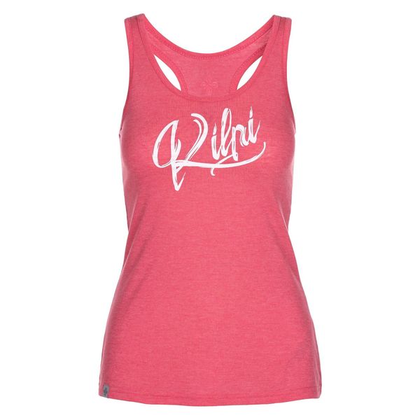 Damska koszulka typu tank top Kilpi Ariana. Żółte topy Kilpi, m, bez wzorów, bez kołnierzyka, bez ramiączek. Za 103.50 zł.