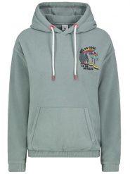 Sublevel Bluza polarowa w kolorze zielonym rozmiar: S. Zielone bluzy Sublevel, s, bez wzorów, z polaru, z kapturem. Za 115.45 zł.
