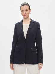 Tommy Hilfiger Marynarka Regular Sb Blazer WW0WW40496 Niebieski Regular Fit. Niebieskie marynarki i żakiety TOMMY HILFIGER, bez wzorów, z syntetyku. Za 629.99 zł.