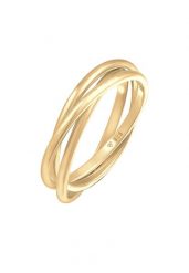 Elli Damski pierścionek Wrap Trini Look Basic Minimal w srebrze 925 Sterling Silver Pierścionki 1 ct. Szare pierścionki Elli, srebrne. Za 298.99 zł.
