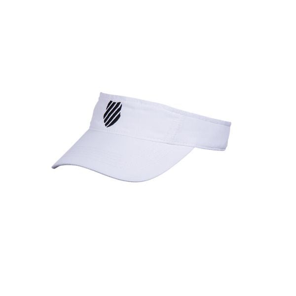 Czapka damska K-Swiss visor. Białe czapki K-SWISS, bez wzorów. Za 95.00 zł.