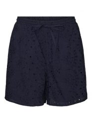 Vero Moda Szorty "Hay" w kolorze granatowym rozmiar: XS. Niebieskie szorty Vero Moda, bez wzorów, z bawełny. Za 48.39 zł.