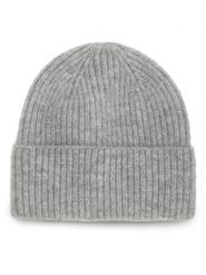 Jenny Fairy Czapka 4W3-011-AW23 Szary. Szare czapki Jenny Fairy, bez wzorów, z syntetyku. Za 49.99 zł.