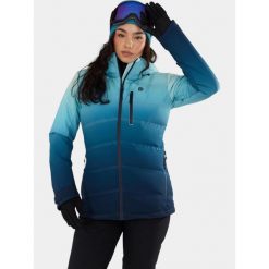 Kurtka Narciarska Damska Fundango Pumila. Niebieskie kurtki narciarskie FUNDANGO, bez wzorów, bez kaptura, narciarskie. Za 719.90 zł.