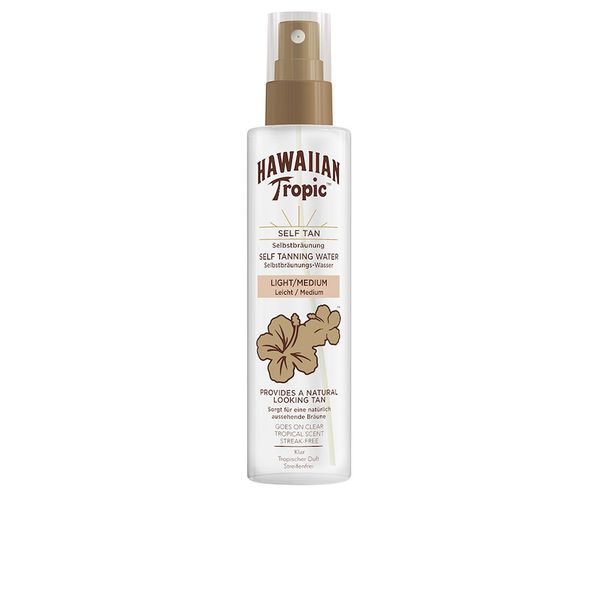 Hawaiian Tropic WODA SAMOOPALAJĄCA jasna-średnia Samoopalacze 190 ml. Samoopalacze hawaiian tropic. Za 88.89 zł.