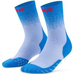 Damskie skarpety kompresyjne sportowe do połowy łydki CEP Core Run. Czerwone skarpety CEP, bez wzorów, z elastanu. Za 84.00 zł.