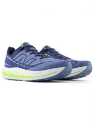 New Balance Buty "Fresh Foam X Vongo v6" w kolorze niebieskim do biegania rozmiar: 40,5. Niebieskie obuwie sportowe New Balance, z materiału, bez zapięcia, do biegania. Za 387.44 zł.