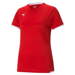 Damska koszulka Puma Team Liga. Białe bluzki Puma, xs, bez wzorów, sportowe, bez kołnierzyka, bez ramiączek. Za 157.00 zł.