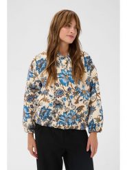 Kaffe Kurtka przejściowa w kolorze beżowym rozmiar: L/XL. Brązowe kurtki Kaffe, l, bez wzorów, bez kaptura. Za 173.99 zł.