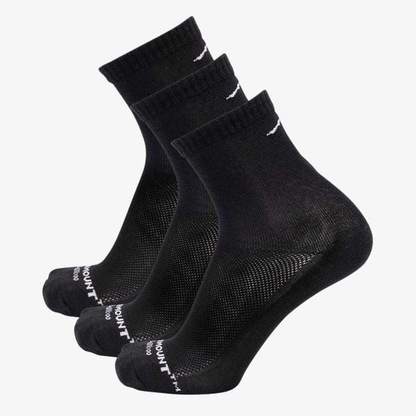 Skarpetki Bieganie Unisex Bamboo Oddychający. Białe skarpety SWEDEMOUNT, bez wzorów, z bawełny. Za 50.99 zł.