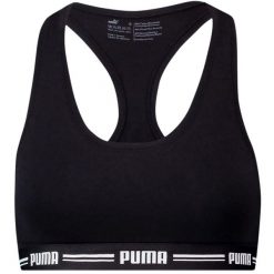 Stanik sportowy damski Puma Racer Back Top 1P Hang. Czarne bielizna sportowa Puma, xs, bez wzorów. W wyprzedaży za 71.45 zł.