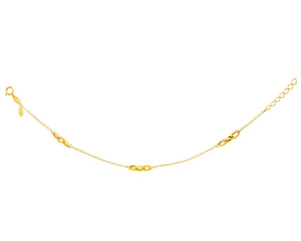 Złota bransoletka, ankier. Żółte bransoletki Apart, złote. Za 639.00 zł.