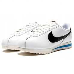Buty Sportowe Damskie Nike W Cortez. Białe obuwie sportowe Nike, bez zapięcia, Nike Cortez. Za 387.20 zł.